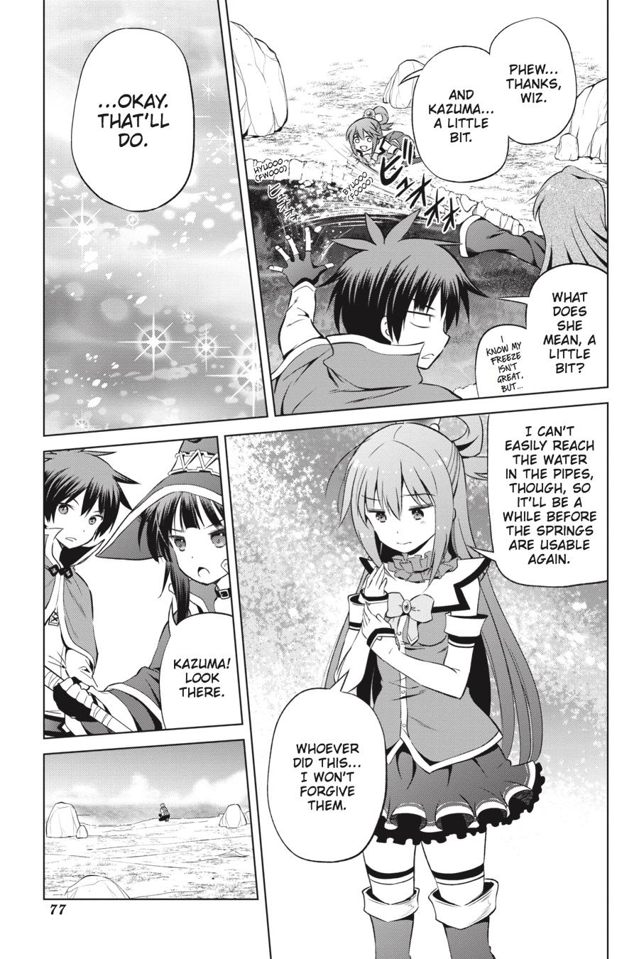Kono Subarashii Sekai ni Shukufuku o! Chap 39 - Next Chap 40