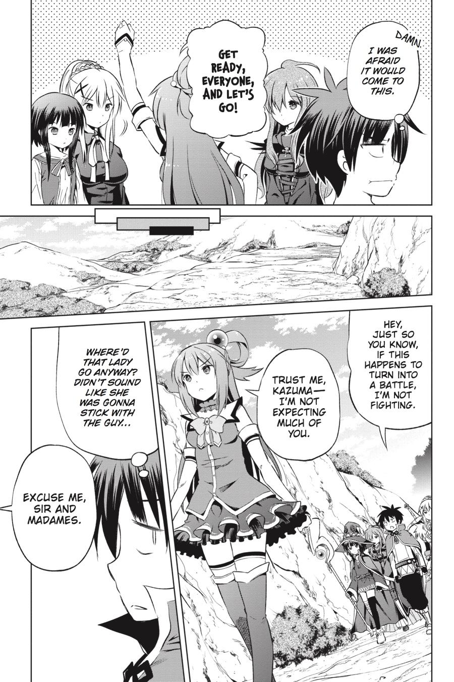 Kono Subarashii Sekai ni Shukufuku o! Chap 39 - Next Chap 40