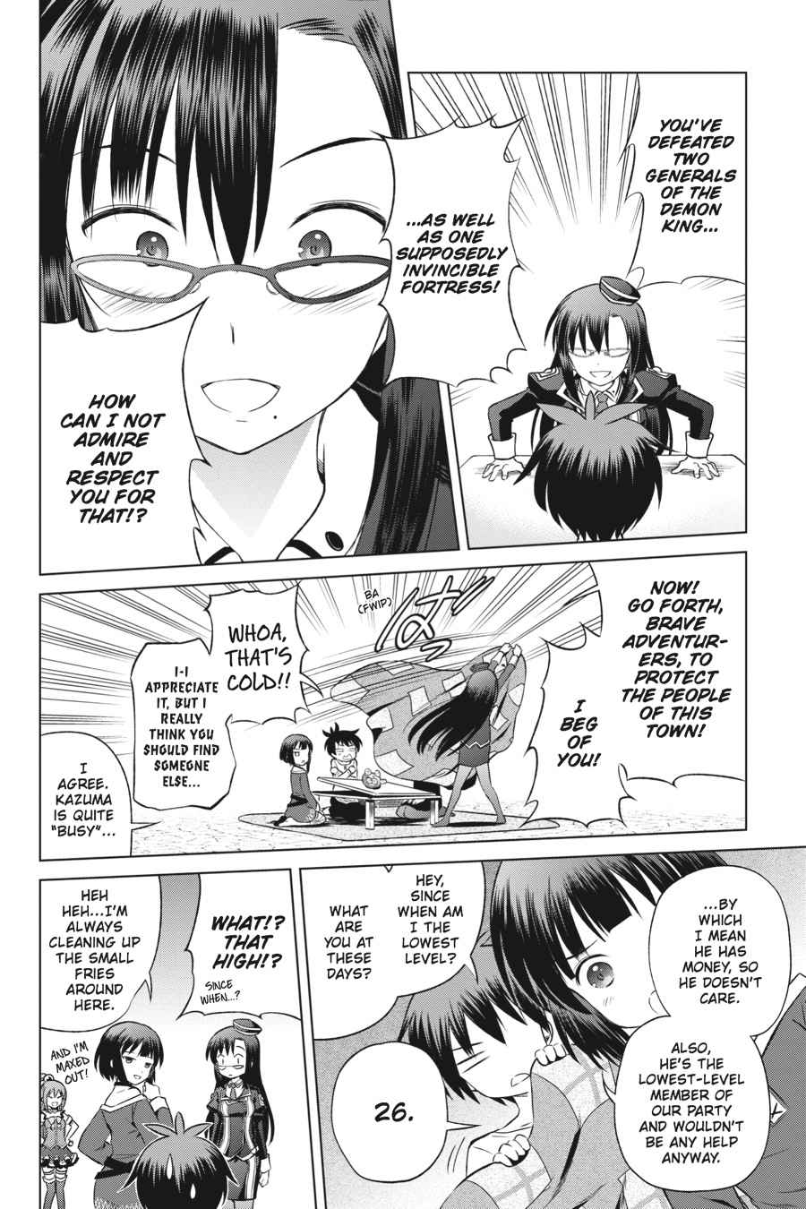 Kono Subarashii Sekai ni Shukufuku o! Chap 31 - Next Chap 32