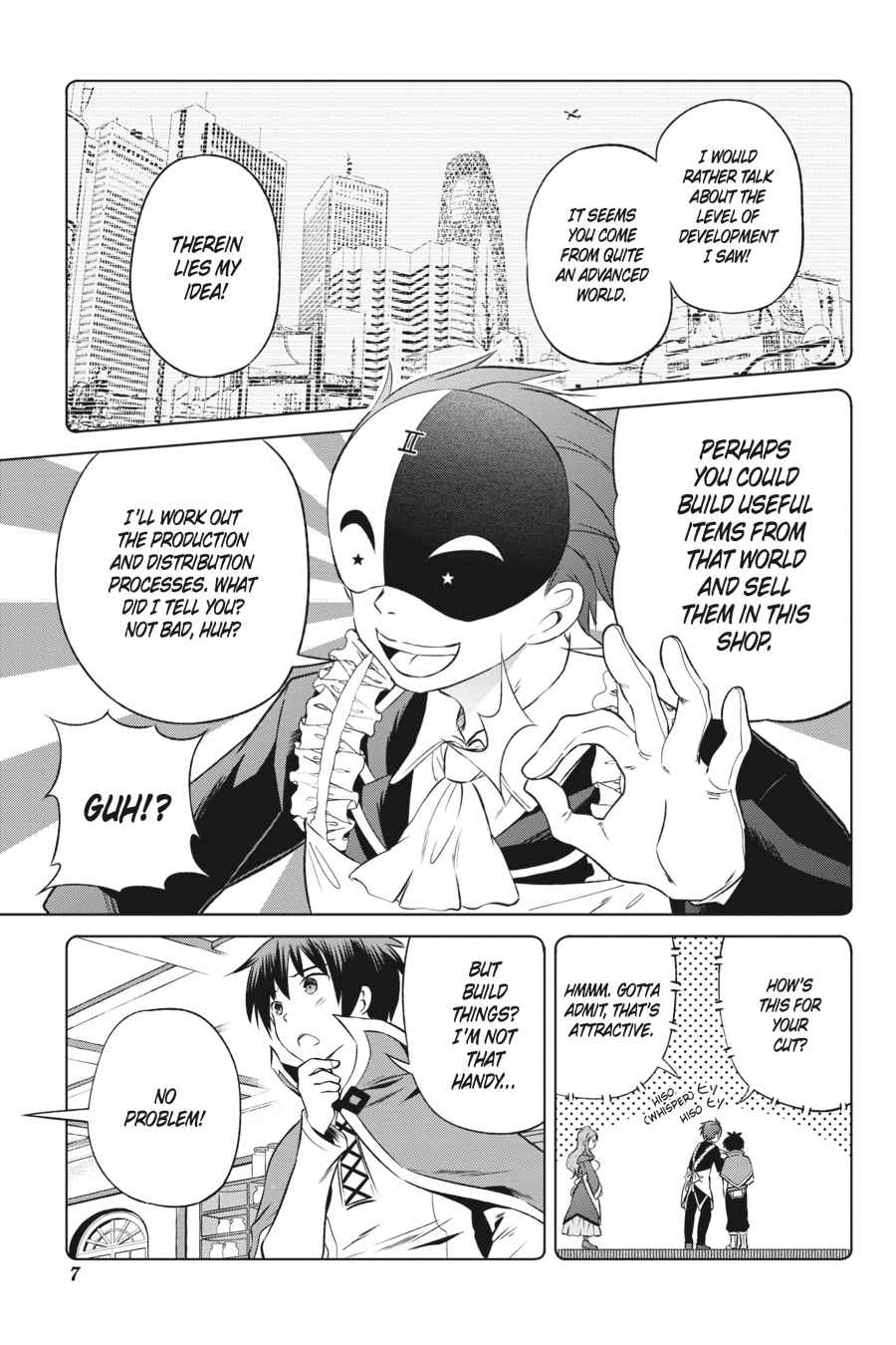 Kono Subarashii Sekai ni Shukufuku o! Chap 31 - Next Chap 32