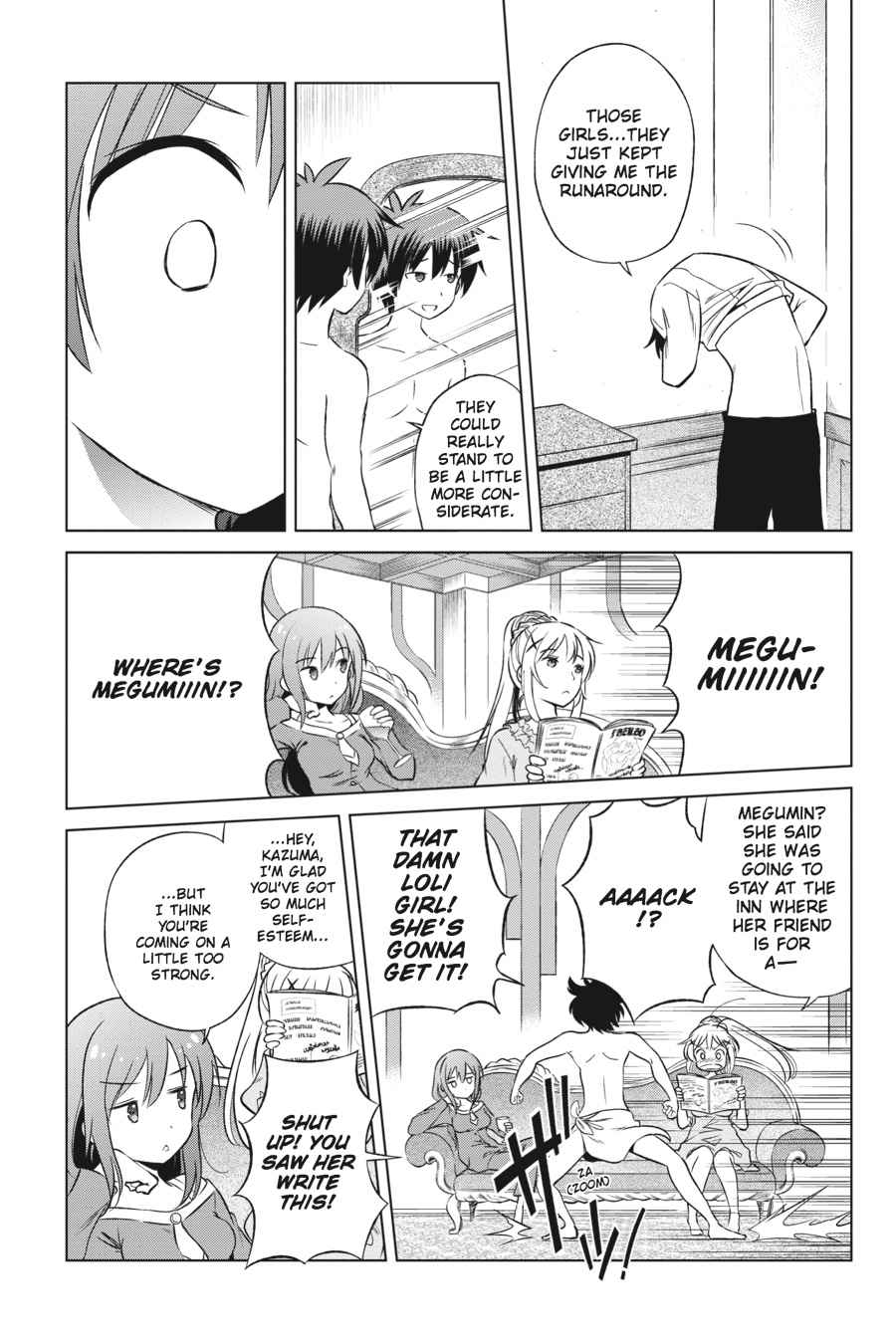 Kono Subarashii Sekai ni Shukufuku o! Chap 32 - Next Chap 33