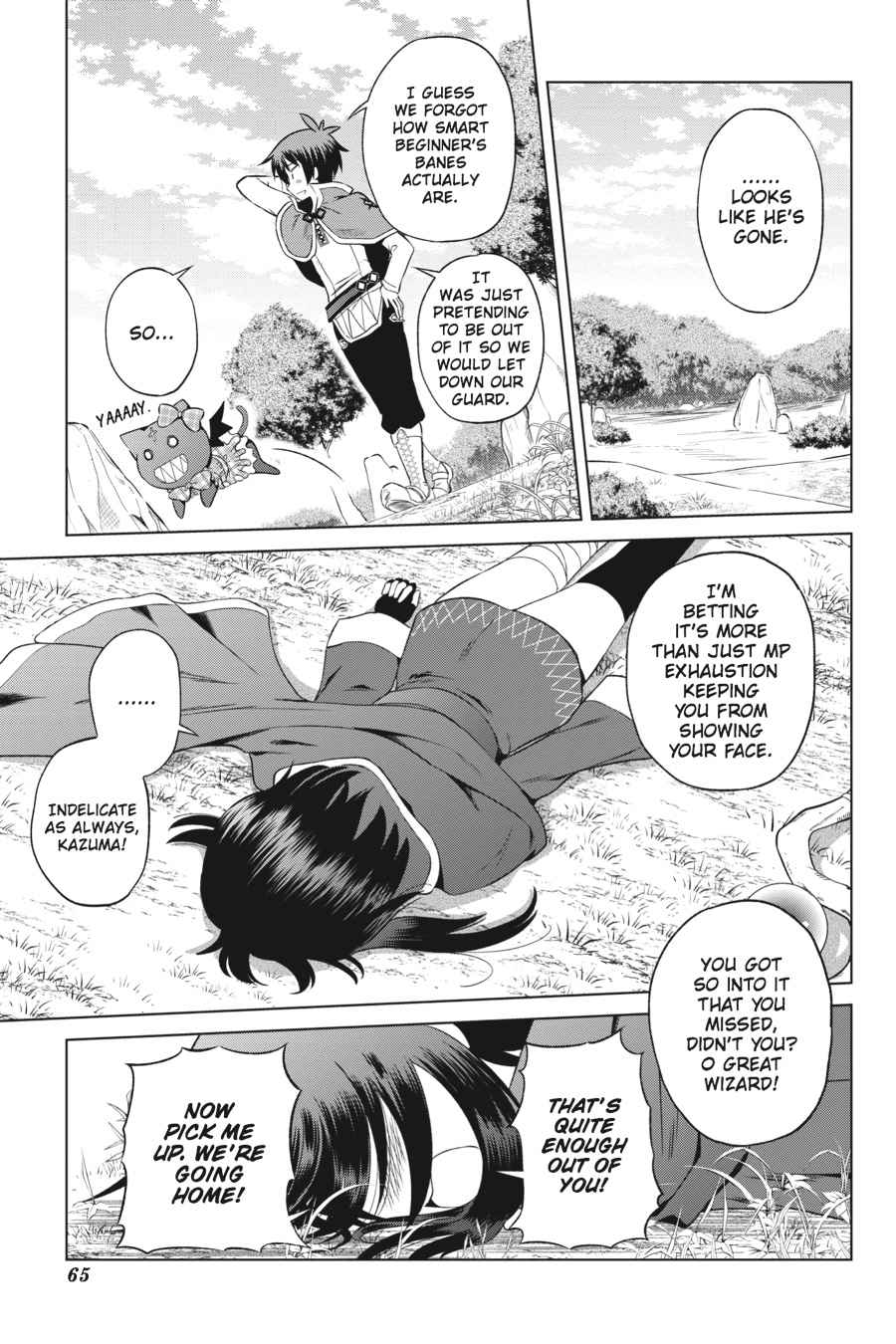 Kono Subarashii Sekai ni Shukufuku o! Chap 33 - Next Chap 34