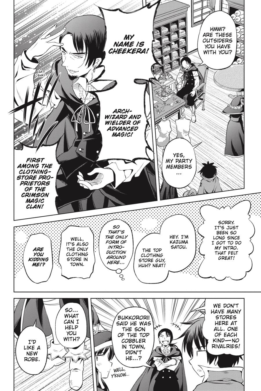 Kono Subarashii Sekai ni Shukufuku o! Chap 47 - Next Chap 48