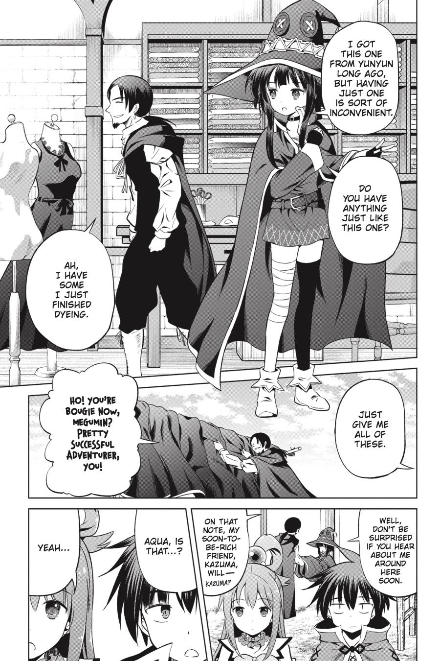 Kono Subarashii Sekai ni Shukufuku o! Chap 47 - Next Chap 48