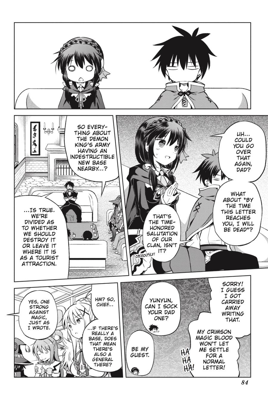 Kono Subarashii Sekai ni Shukufuku o! Chap 46 - Next Chap 47