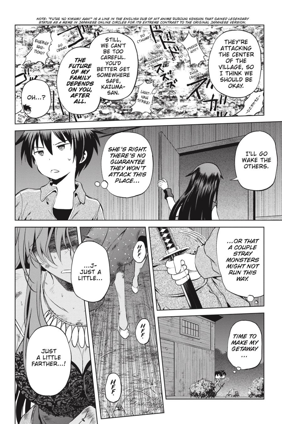 Kono Subarashii Sekai ni Shukufuku o! Chap 49 - Next Chap 50
