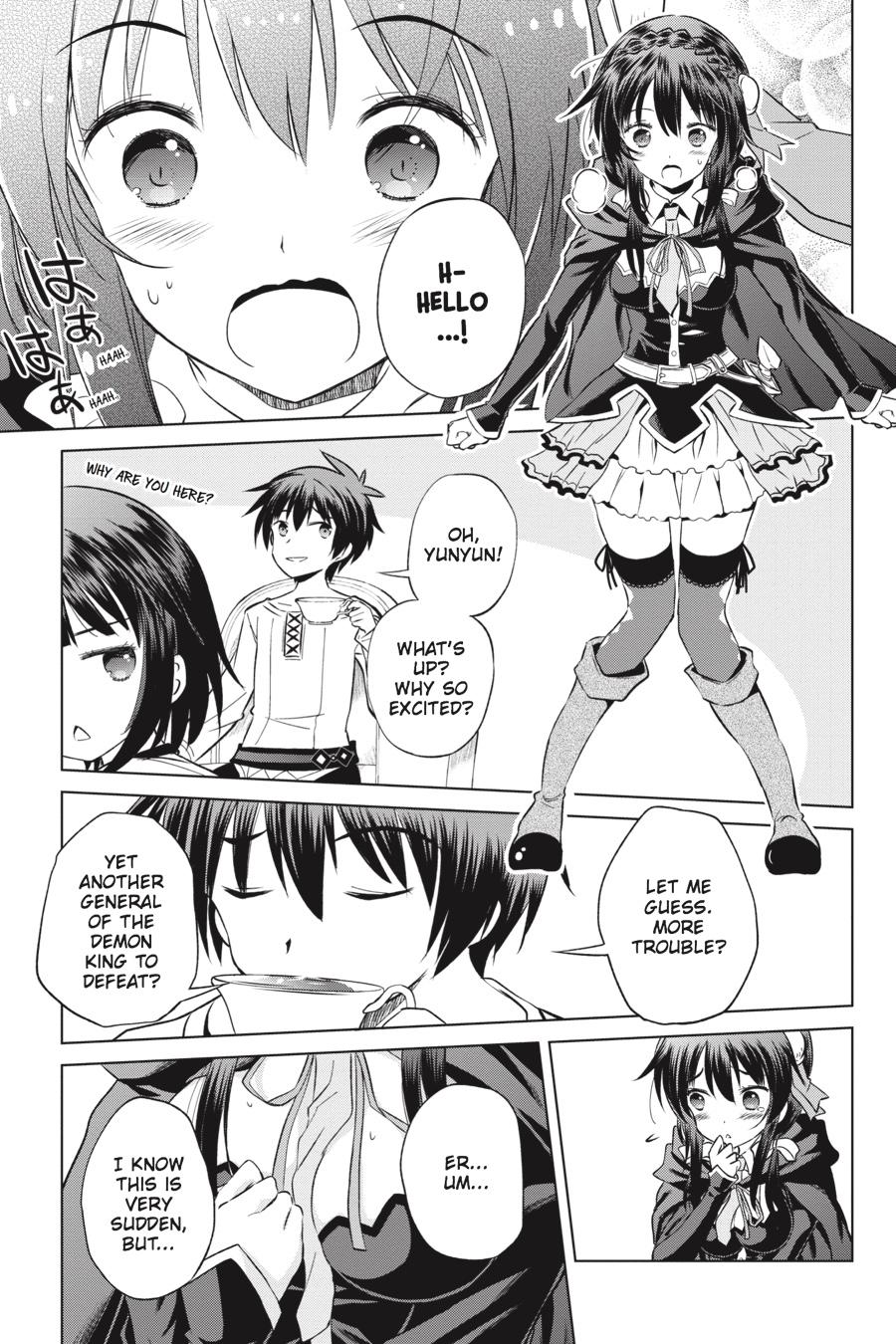 Kono Subarashii Sekai ni Shukufuku o! Chap 42 - Next Chap 43