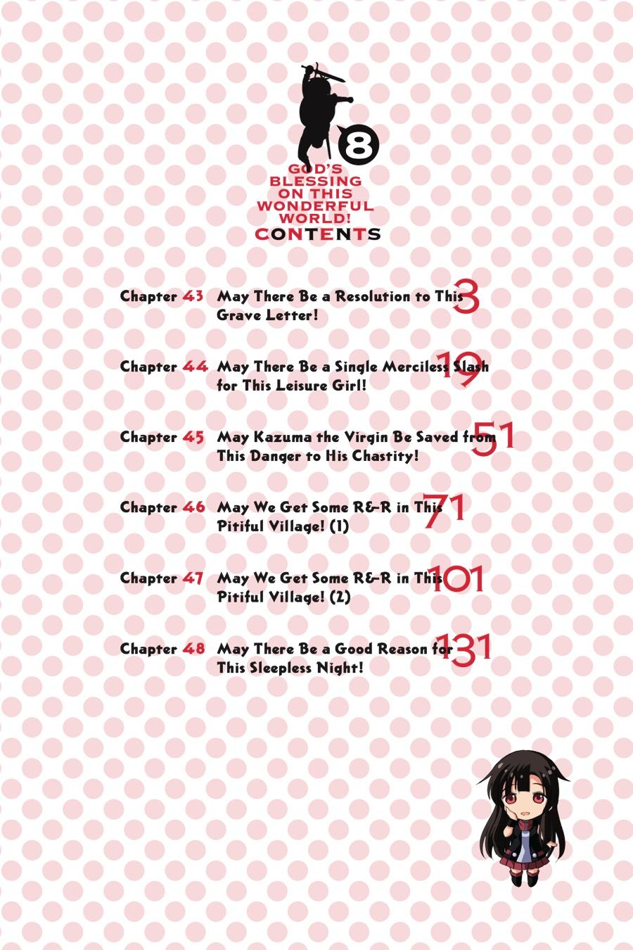 Kono Subarashii Sekai ni Shukufuku o! Chap 43 - Next Chap 44