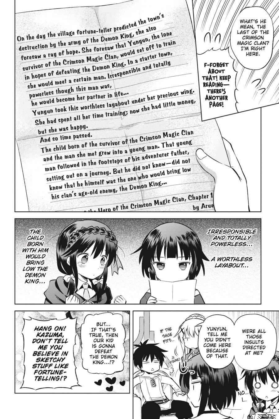 Kono Subarashii Sekai ni Shukufuku o! Chap 43 - Next Chap 44