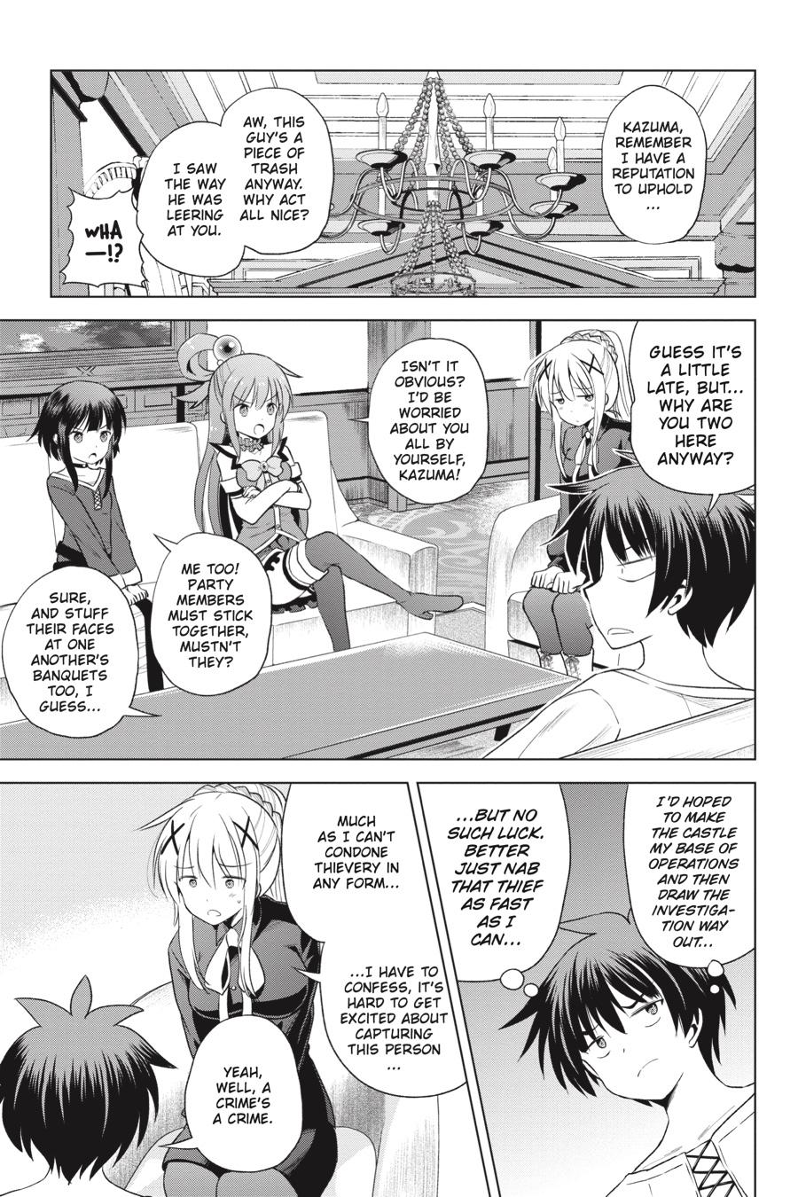 Kono Subarashii Sekai ni Shukufuku o! Chap 57 - Next Chap 58