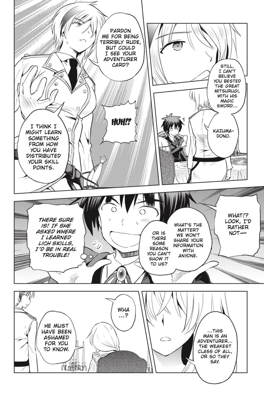 Kono Subarashii Sekai ni Shukufuku o! Chap 54 - Next Chap 55