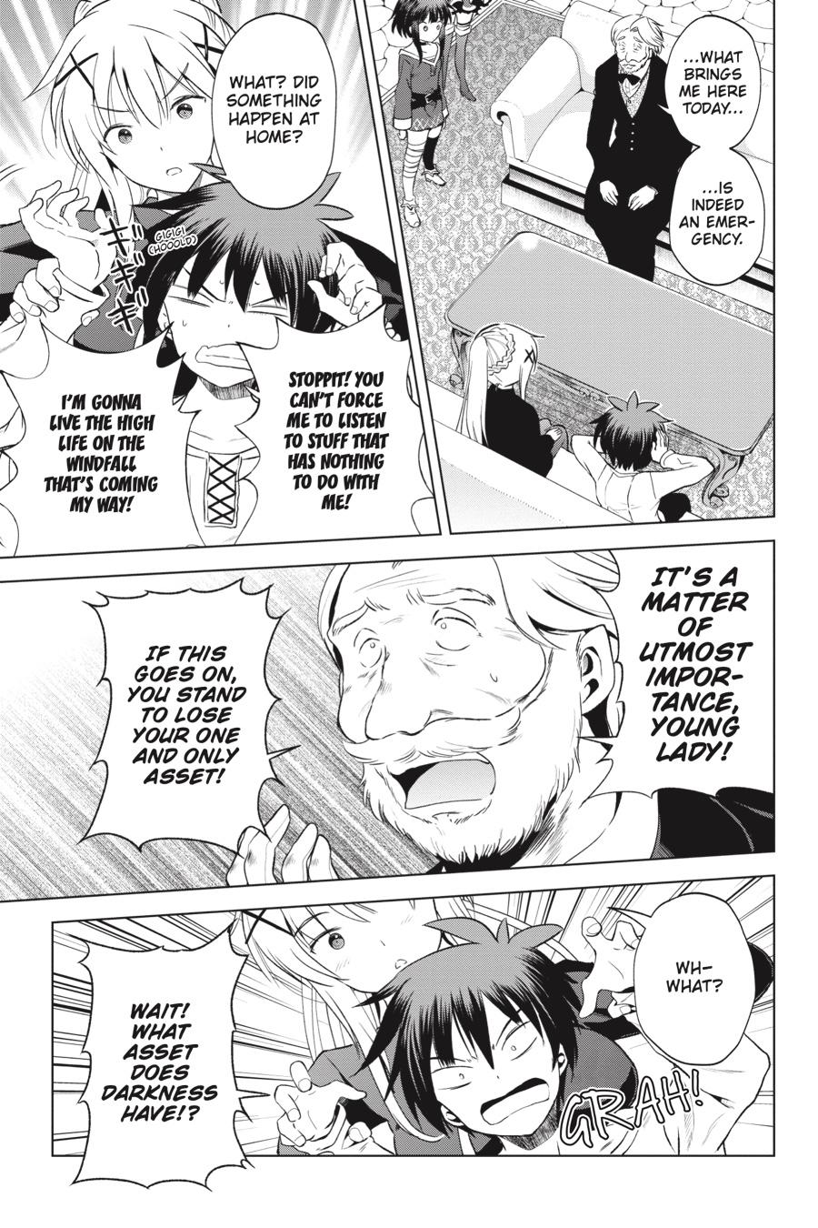 Kono Subarashii Sekai ni Shukufuku o! Chap 54 - Next Chap 55