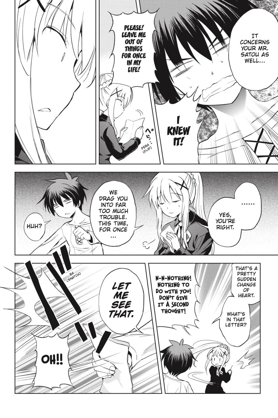 Kono Subarashii Sekai ni Shukufuku o! Chap 54 - Next Chap 55