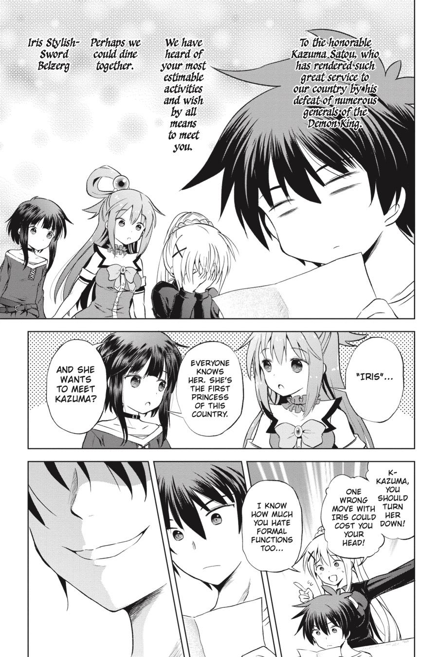 Kono Subarashii Sekai ni Shukufuku o! Chap 54 - Next Chap 55