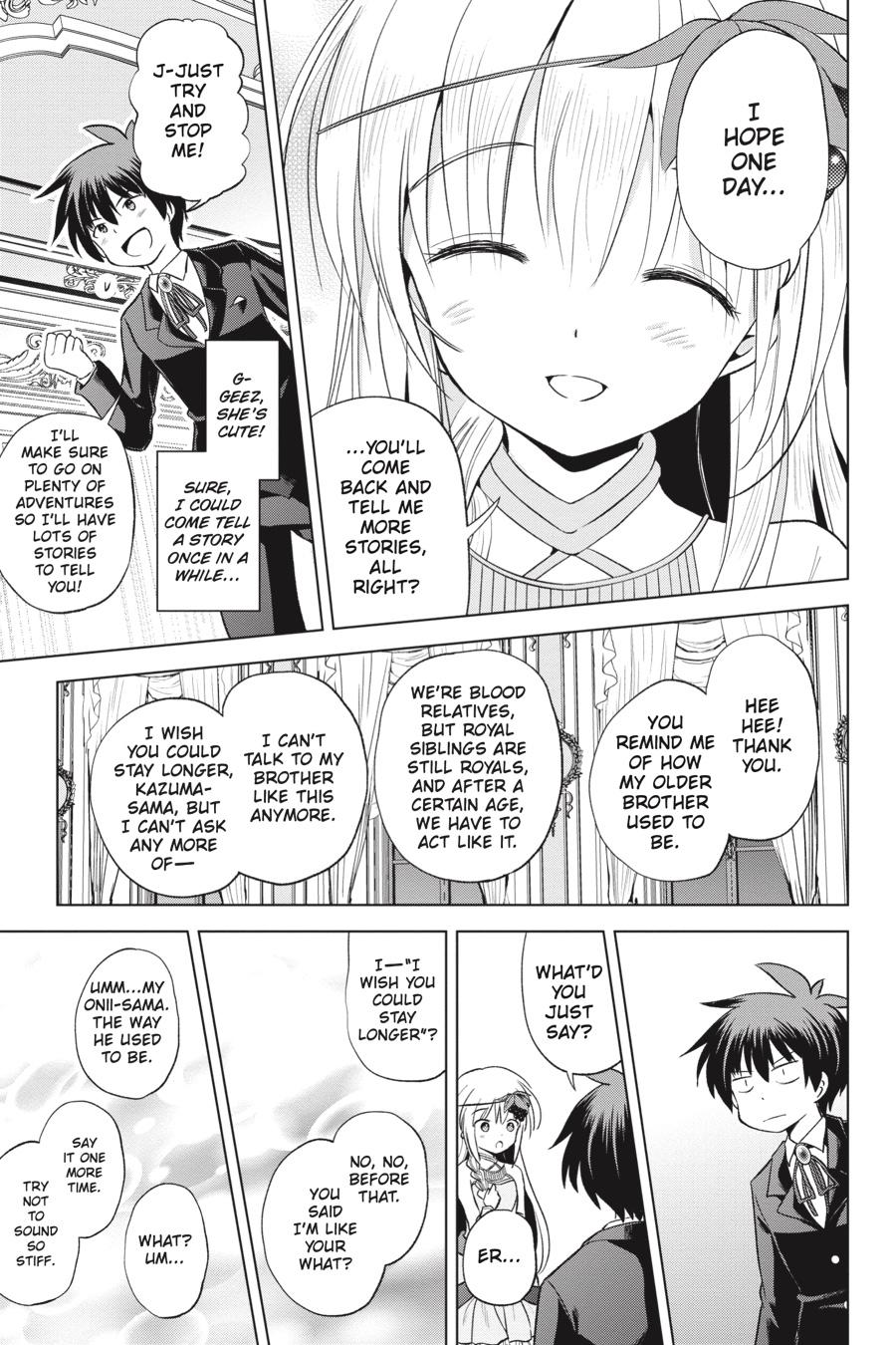 Kono Subarashii Sekai ni Shukufuku o! Chap 55 - Next Chap 56