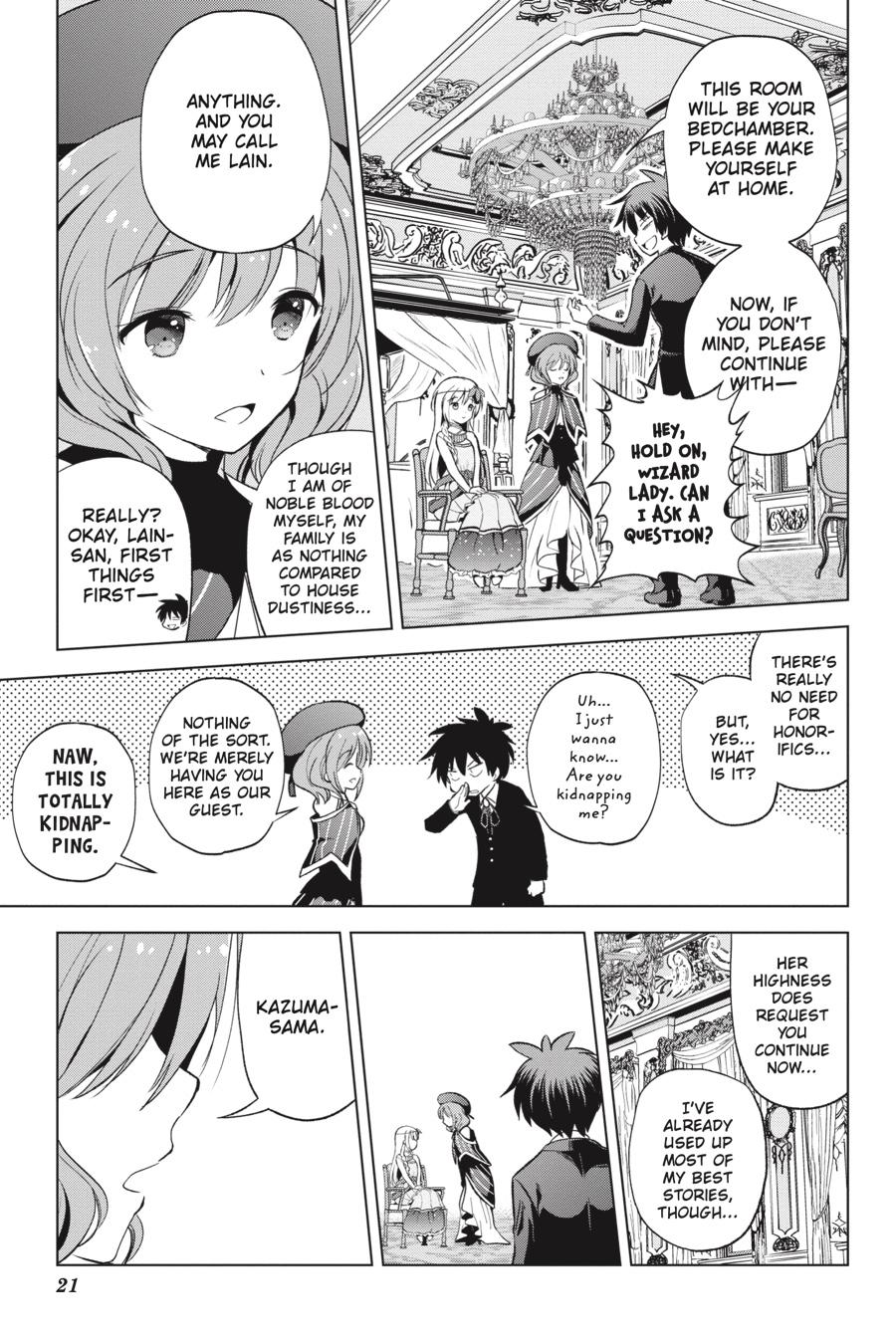 Kono Subarashii Sekai ni Shukufuku o! Chap 55 - Next Chap 56