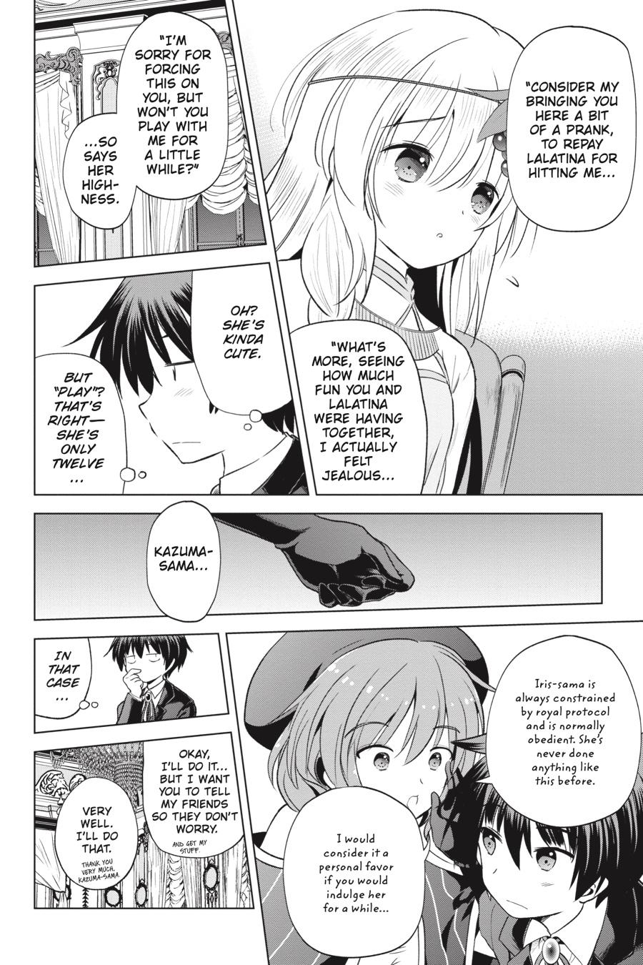 Kono Subarashii Sekai ni Shukufuku o! Chap 55 - Next Chap 56