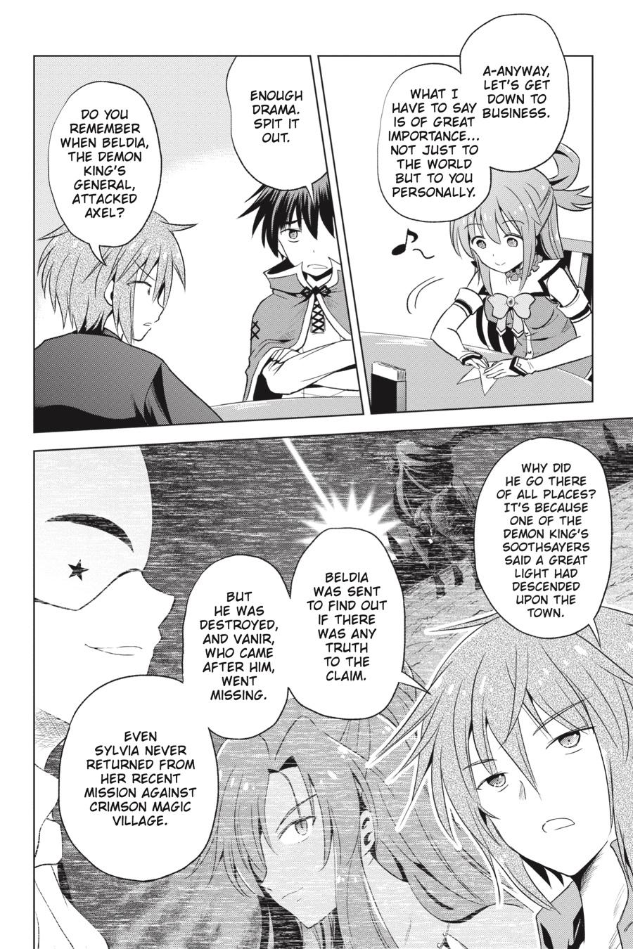 Kono Subarashii Sekai ni Shukufuku o! Chap 58 - Next Chap 59