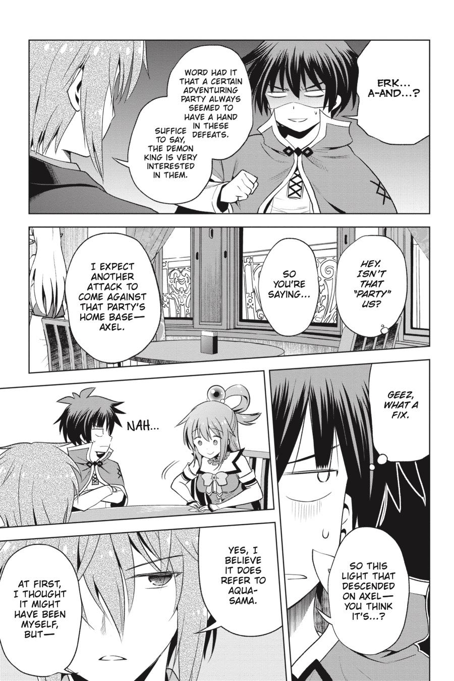 Kono Subarashii Sekai ni Shukufuku o! Chap 58 - Next Chap 59