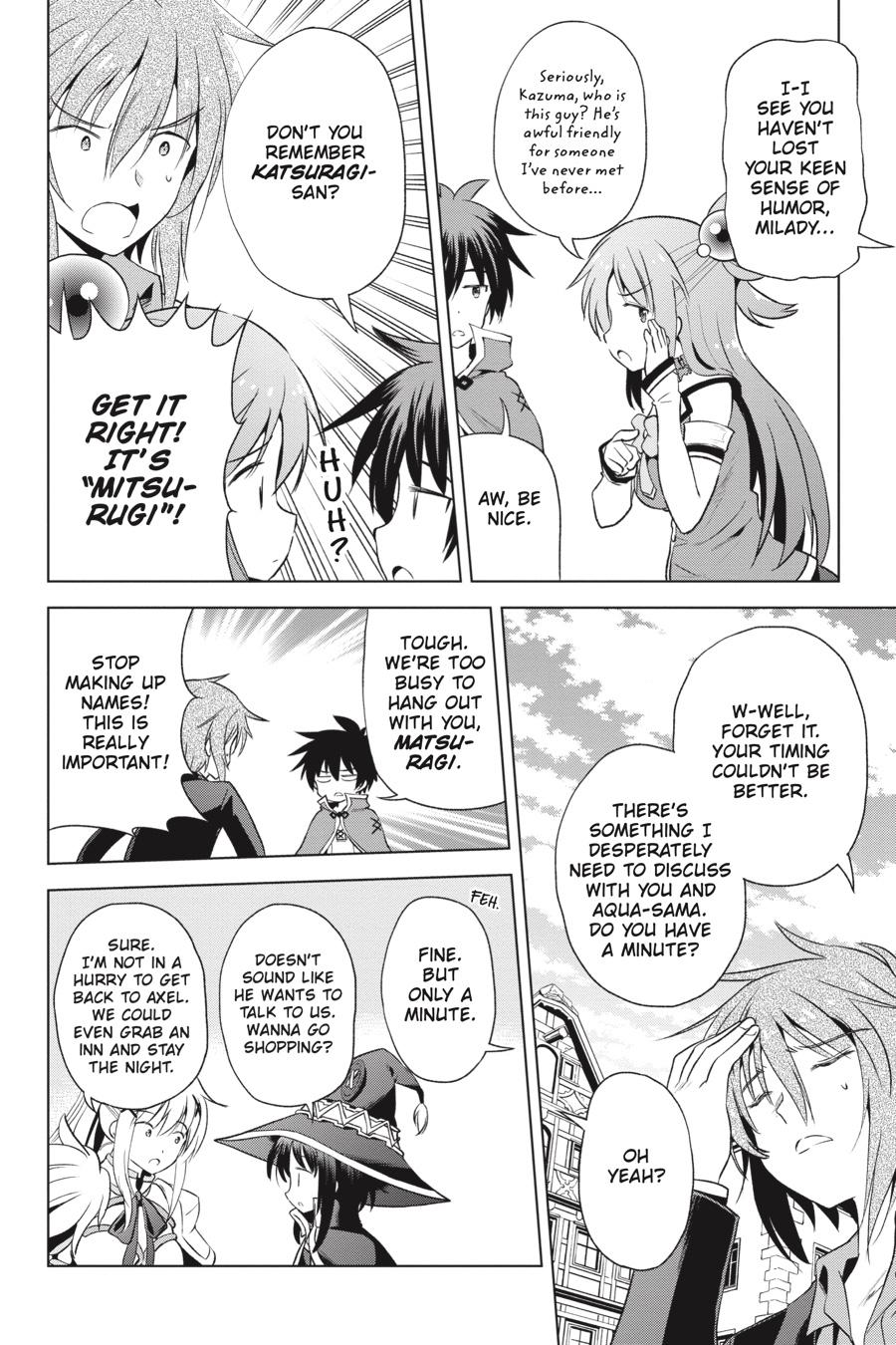 Kono Subarashii Sekai ni Shukufuku o! Chap 58 - Next Chap 59