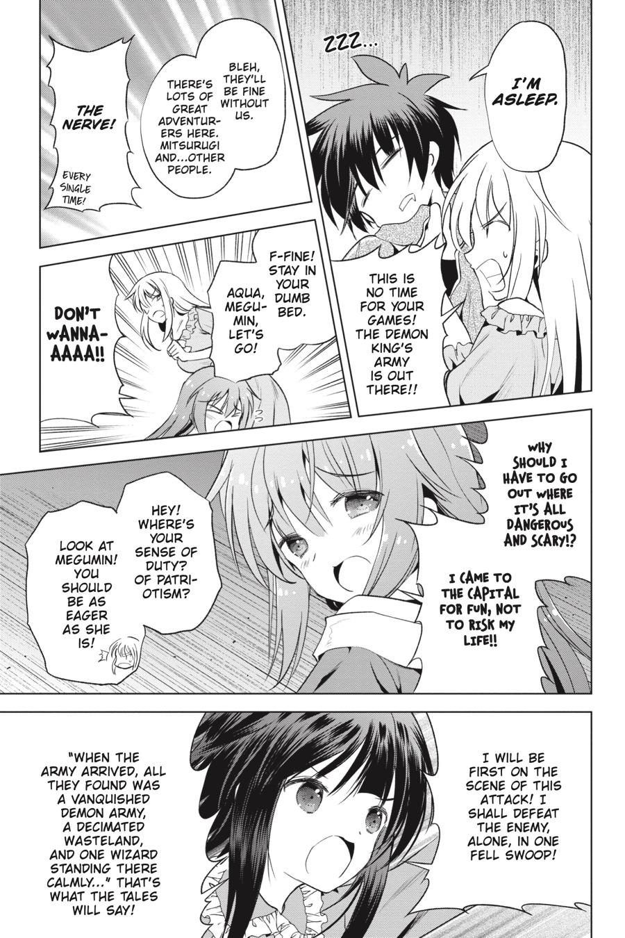 Kono Subarashii Sekai ni Shukufuku o! Chap 58 - Next Chap 59