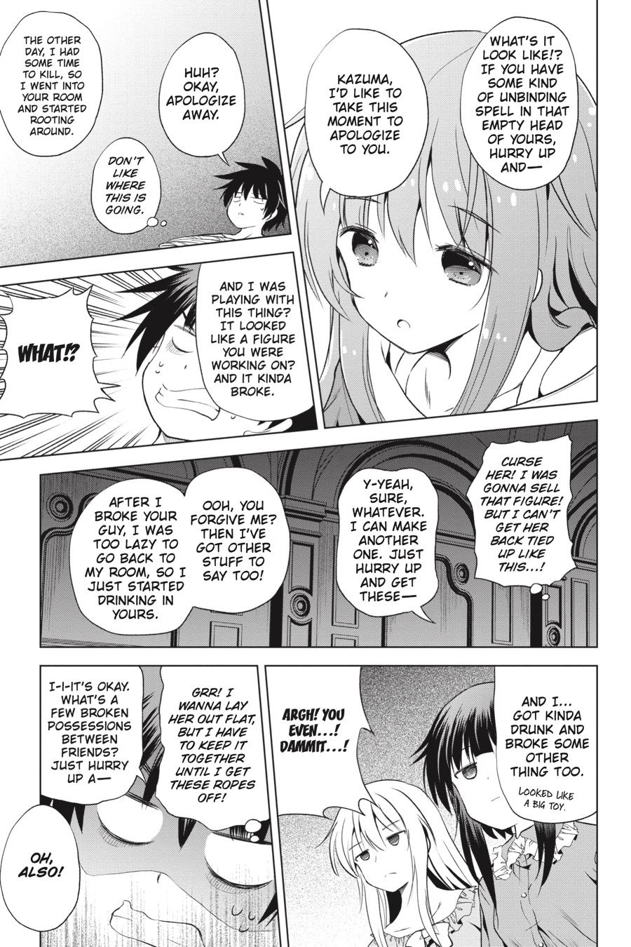 Kono Subarashii Sekai ni Shukufuku o! Chap 58 - Next Chap 59