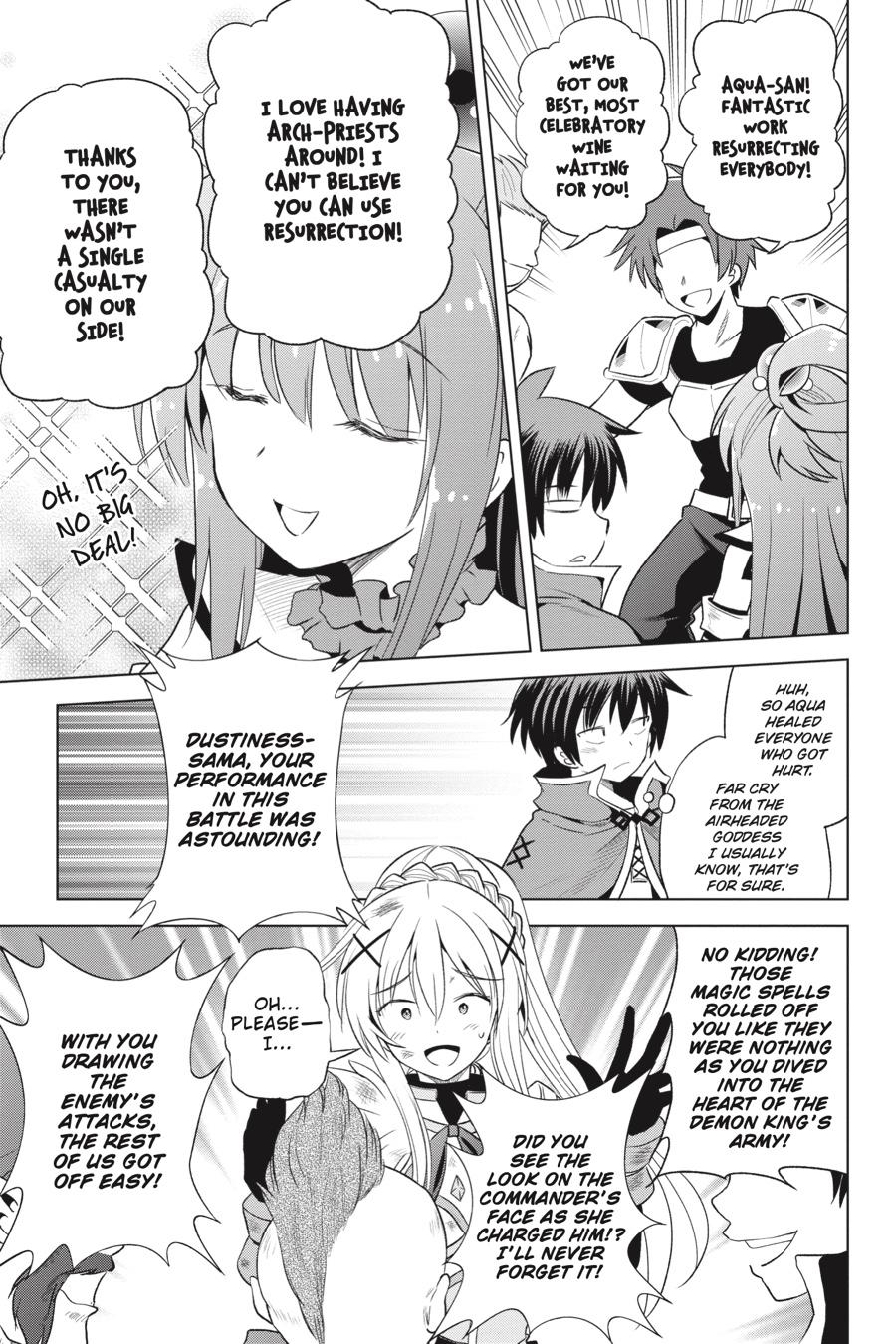 Kono Subarashii Sekai ni Shukufuku o! Chap 59 - Next Chap 60