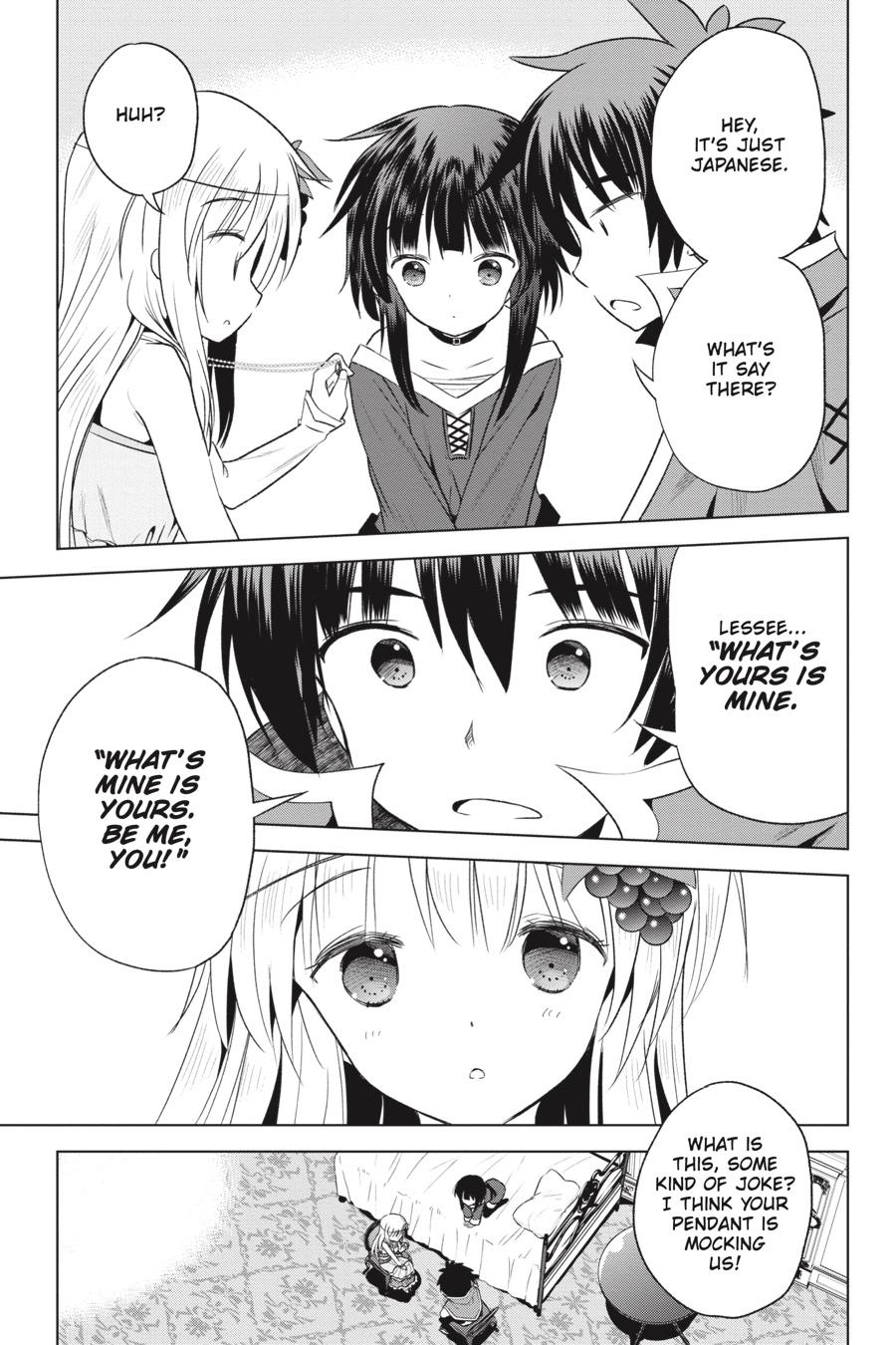Kono Subarashii Sekai ni Shukufuku o! Chap 59 - Next Chap 60