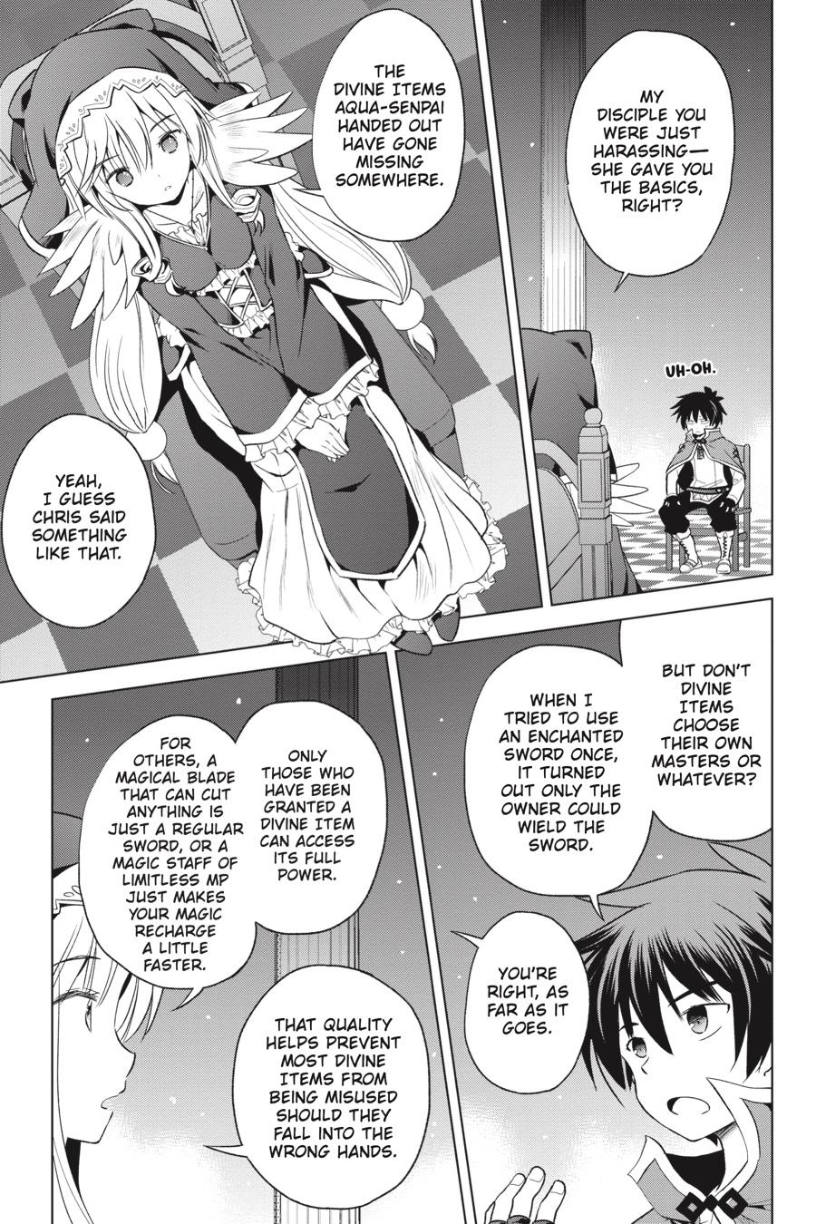 Kono Subarashii Sekai ni Shukufuku o! Chap 59 - Next Chap 60