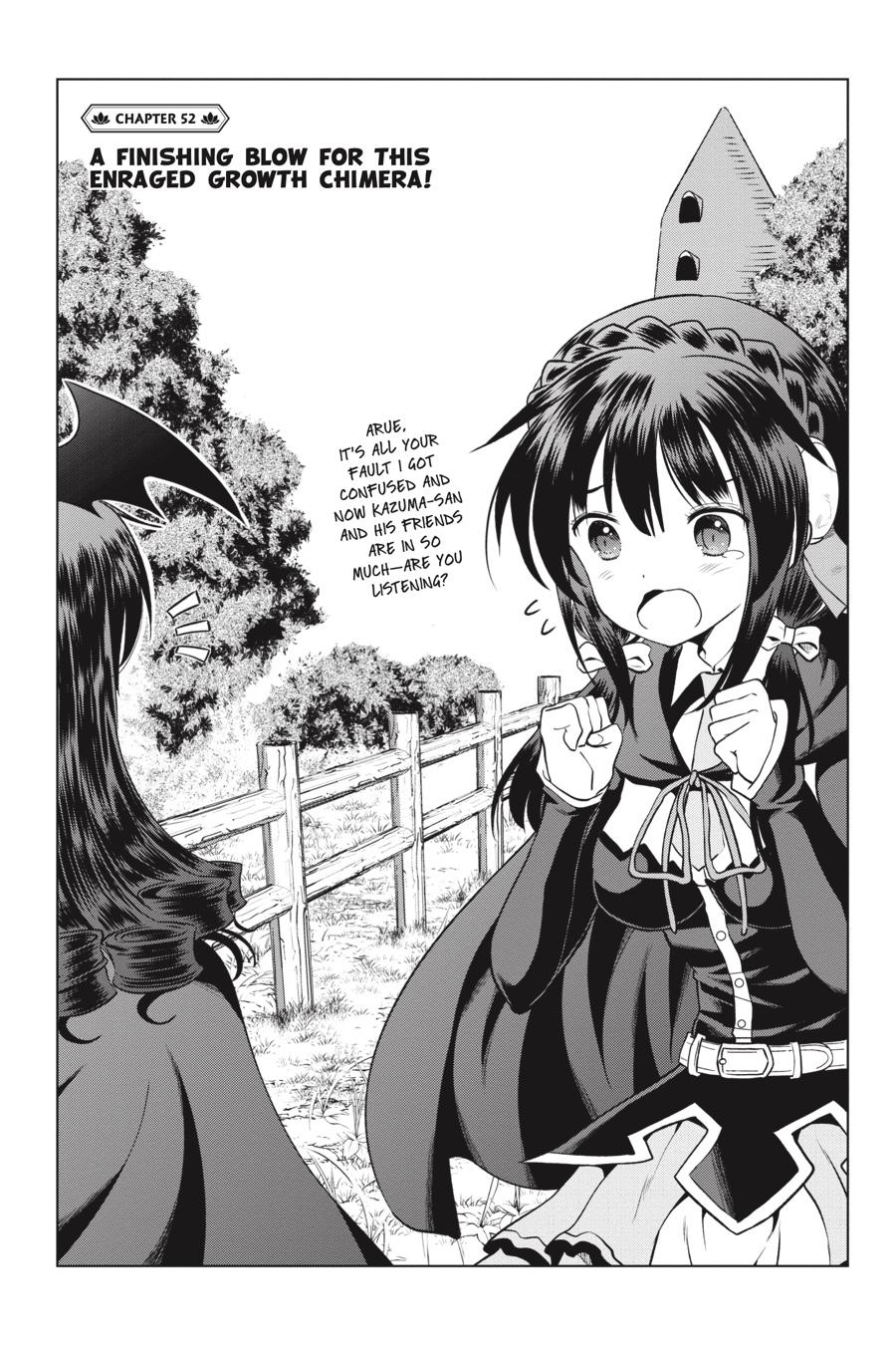 Kono Subarashii Sekai ni Shukufuku o! Chap 52 - Next Chap 53