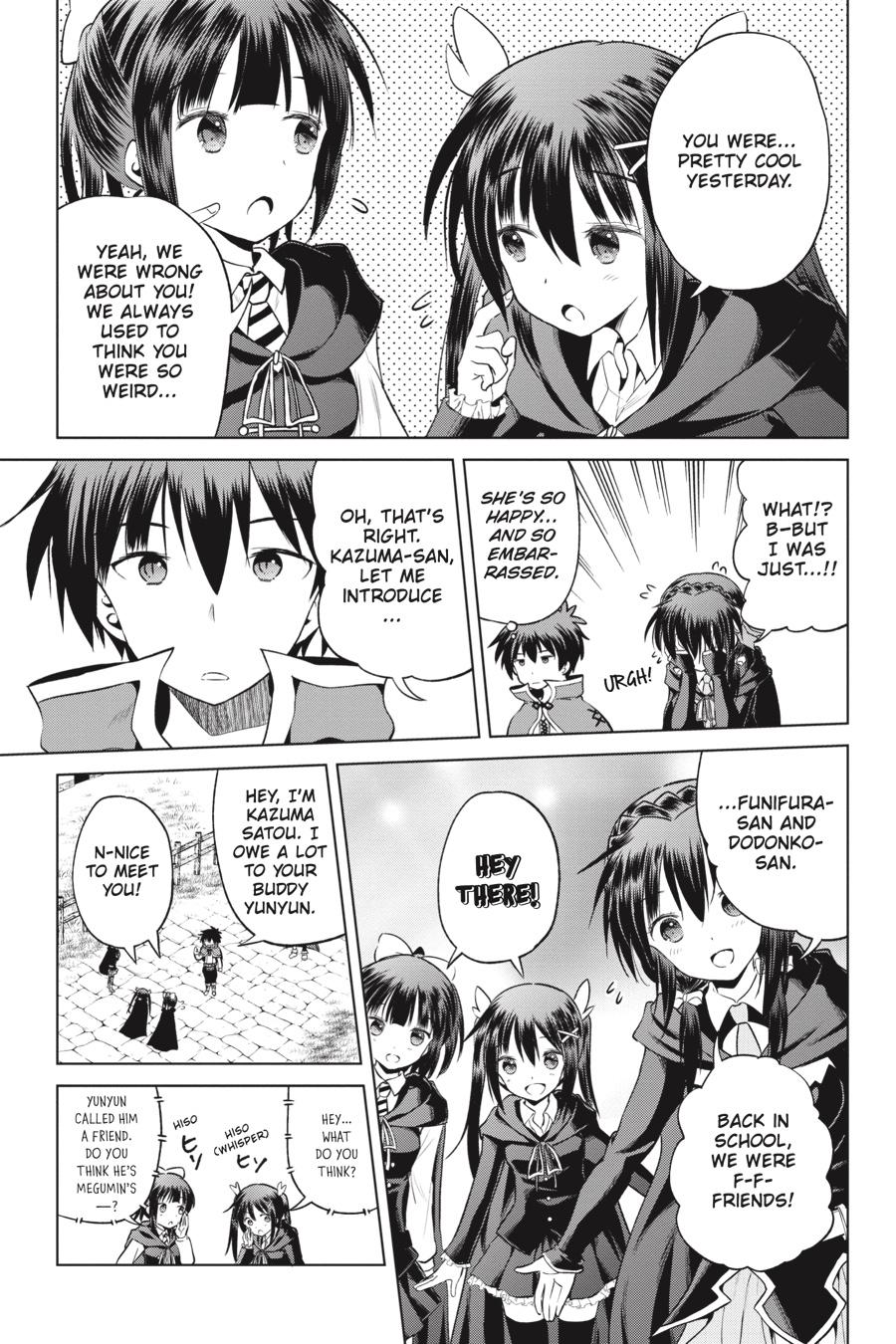 Kono Subarashii Sekai ni Shukufuku o! Chap 53 - Next Chap 54