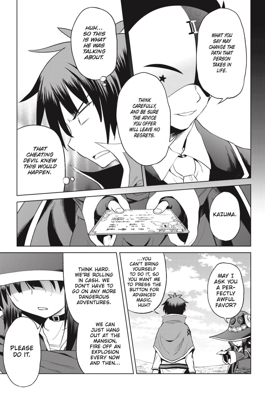 Kono Subarashii Sekai ni Shukufuku o! Chap 53 - Next Chap 54