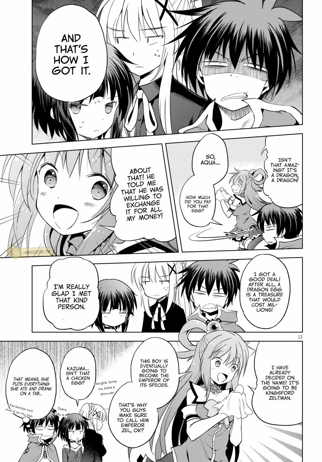 Kono Subarashii Sekai ni Shukufuku o! Chap 67 - Next Chap 68