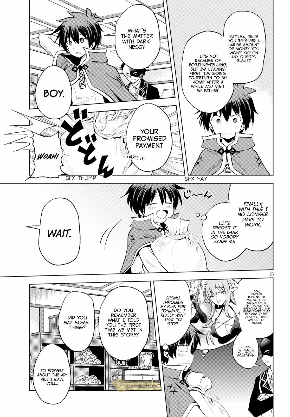 Kono Subarashii Sekai ni Shukufuku o! Chap 67 - Next Chap 68