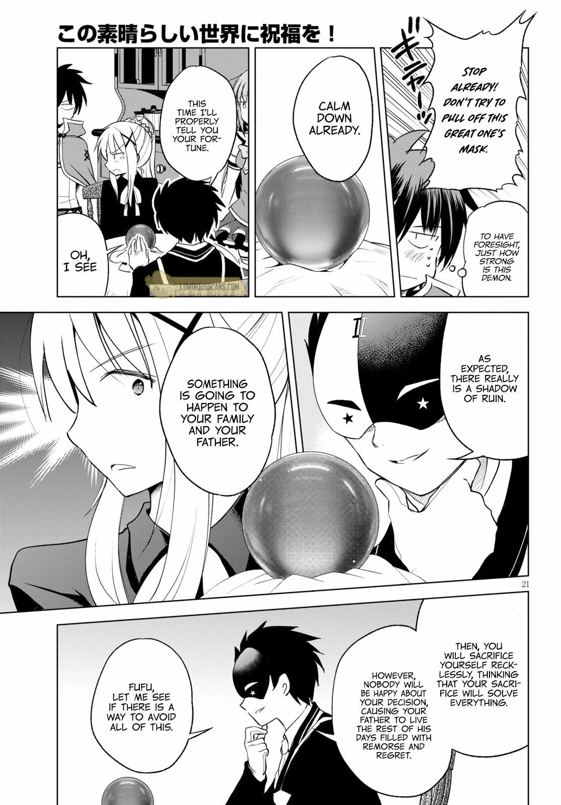 Kono Subarashii Sekai ni Shukufuku o! Chap 67 - Next Chap 68