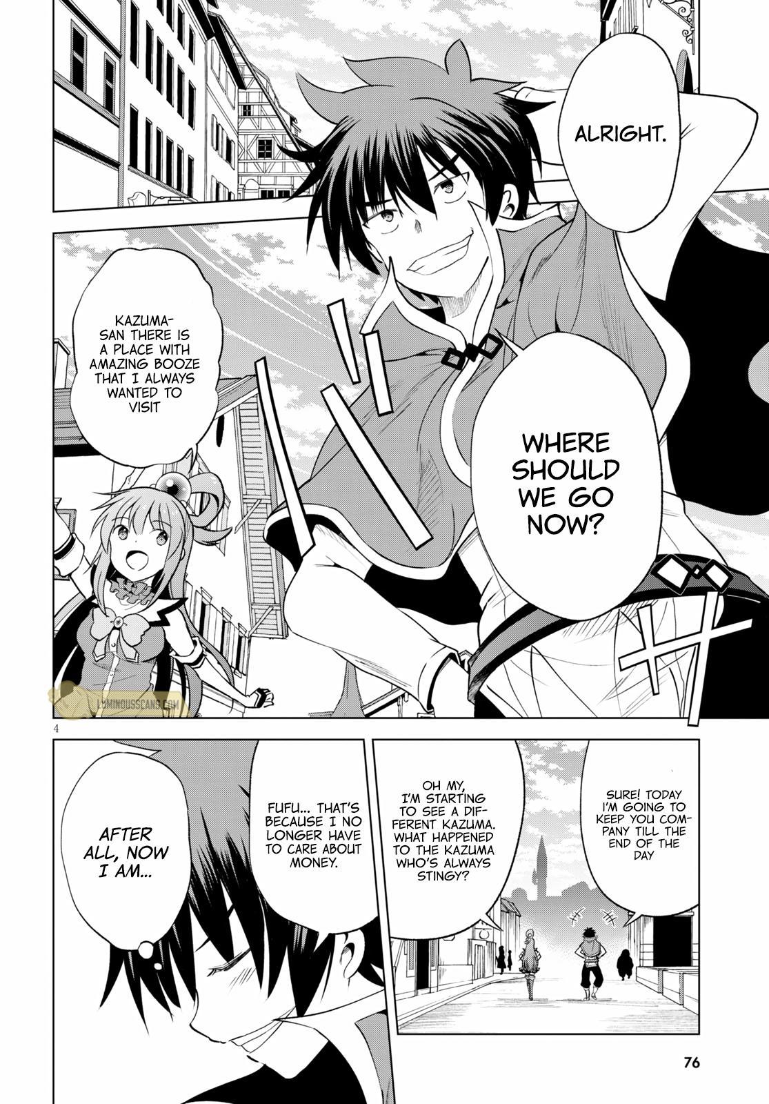 Kono Subarashii Sekai ni Shukufuku o! Chap 67 - Next Chap 68