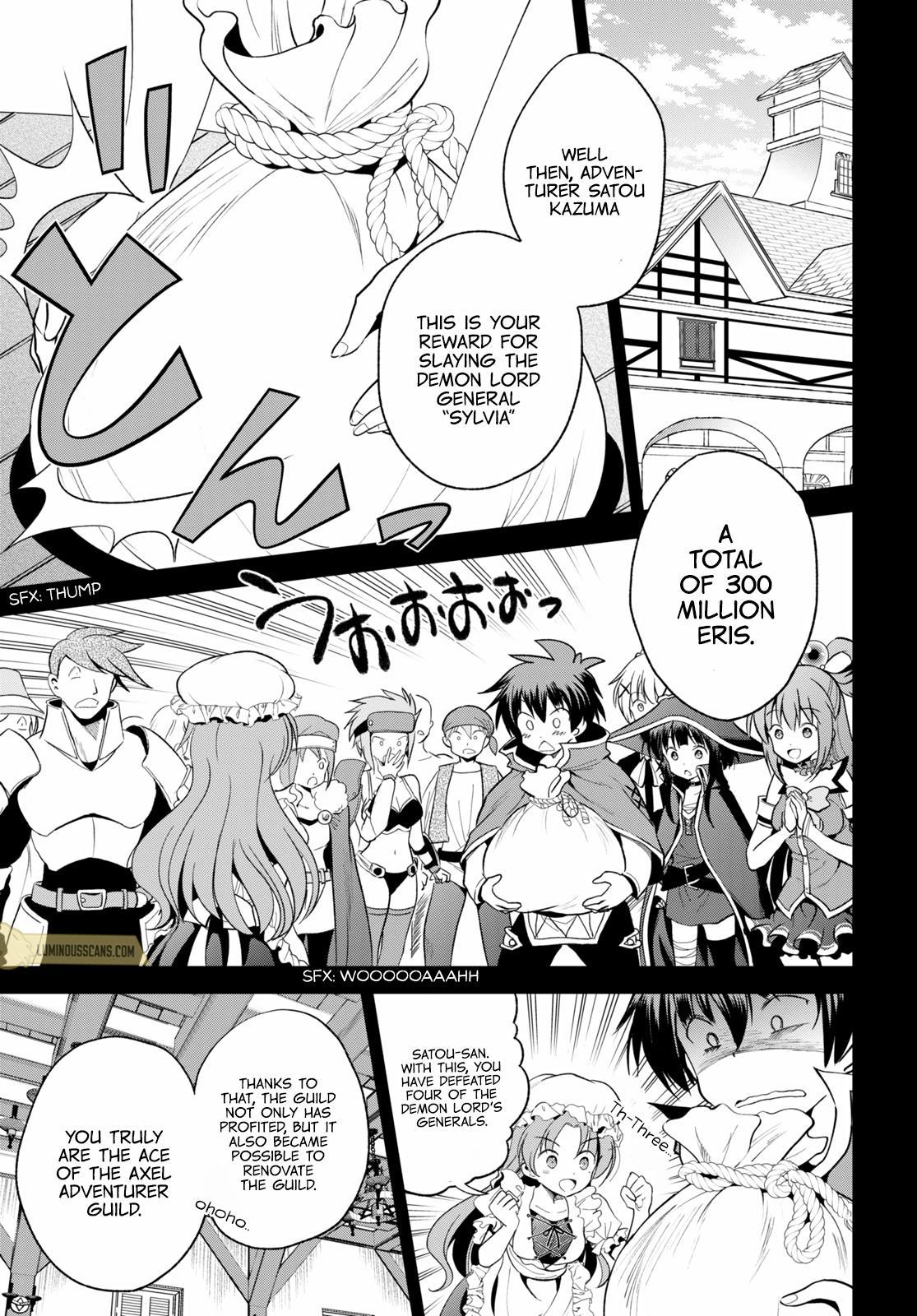 Kono Subarashii Sekai ni Shukufuku o! Chap 67 - Next Chap 68