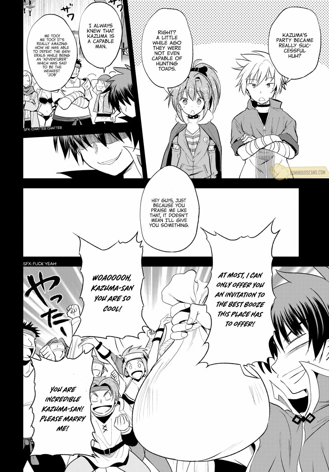 Kono Subarashii Sekai ni Shukufuku o! Chap 67 - Next Chap 68