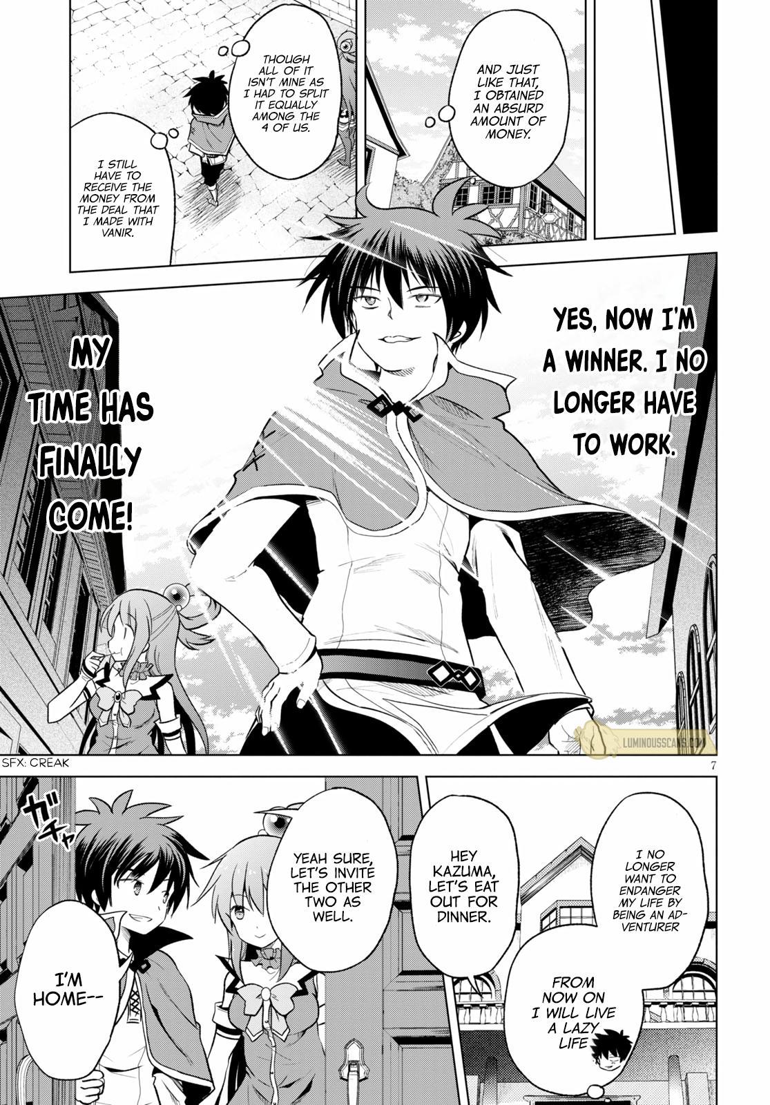 Kono Subarashii Sekai ni Shukufuku o! Chap 67 - Next Chap 68