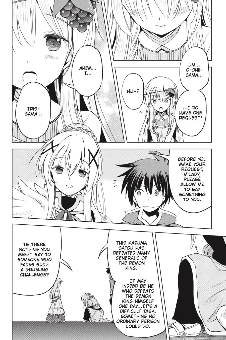 Kono Subarashii Sekai ni Shukufuku o! Chap 64 - Next Chap 65