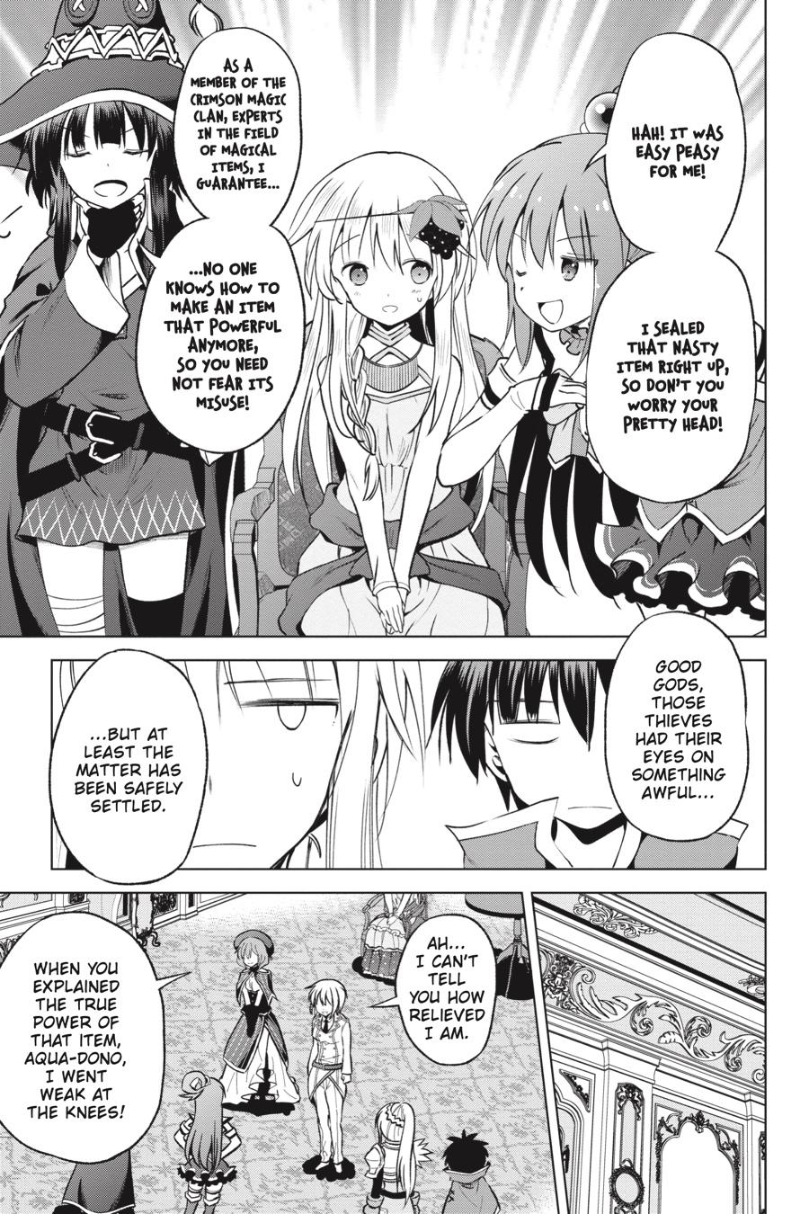 Kono Subarashii Sekai ni Shukufuku o! Chap 64 - Next Chap 65