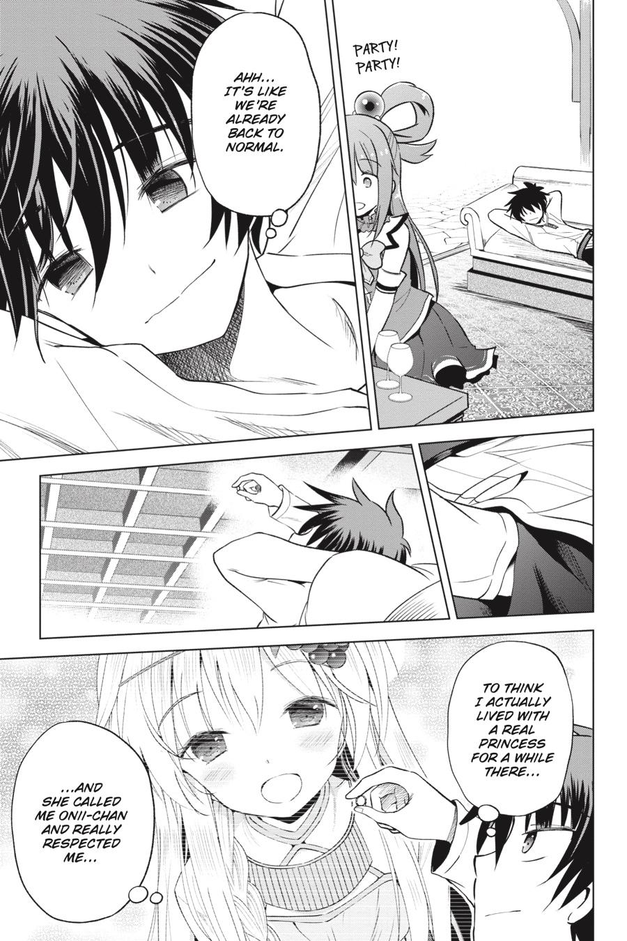 Kono Subarashii Sekai ni Shukufuku o! Chap 65 - Next Chap 66