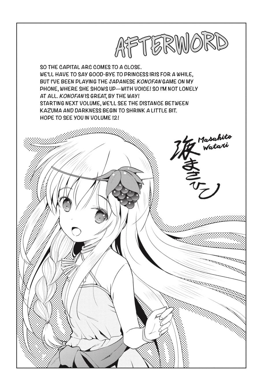 Kono Subarashii Sekai ni Shukufuku o! Chap 66 - Next Chap 67