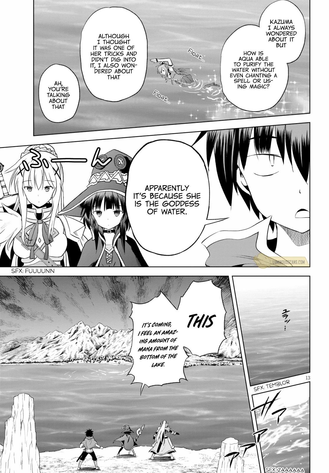 Kono Subarashii Sekai ni Shukufuku o! Chap 68 - Next Chap 69
