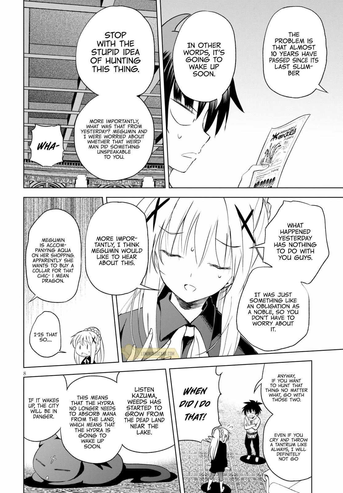 Kono Subarashii Sekai ni Shukufuku o! Chap 68 - Next Chap 69