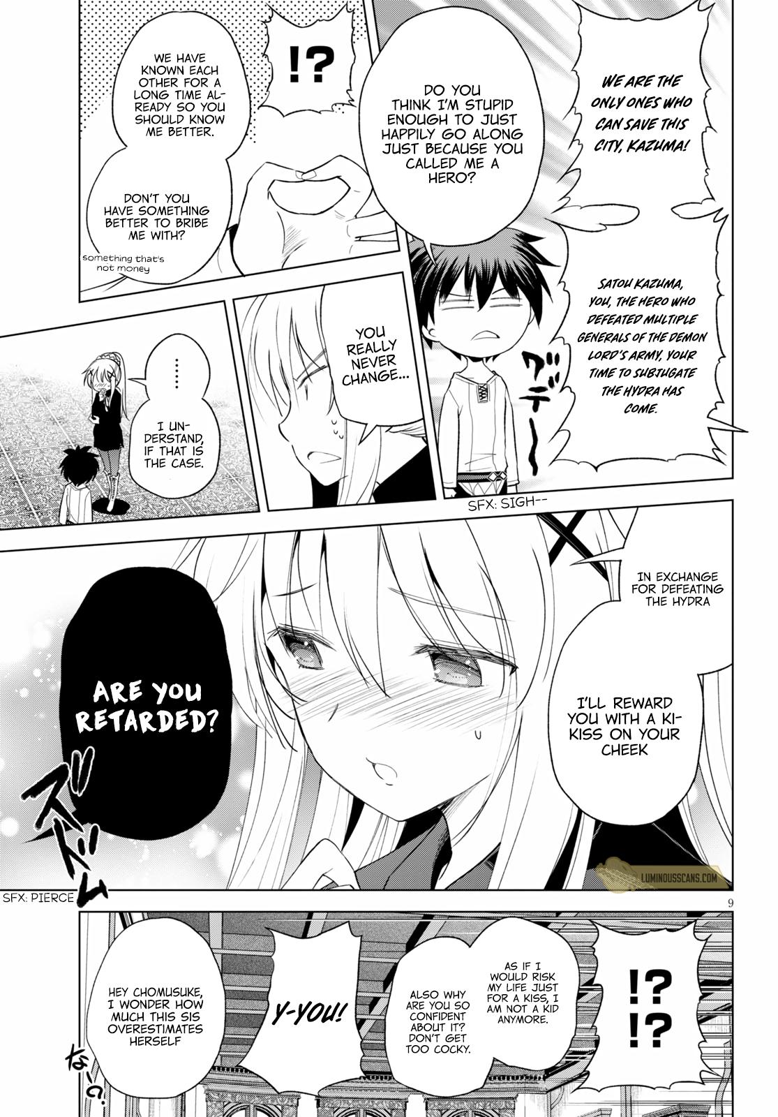 Kono Subarashii Sekai ni Shukufuku o! Chap 68 - Next Chap 69