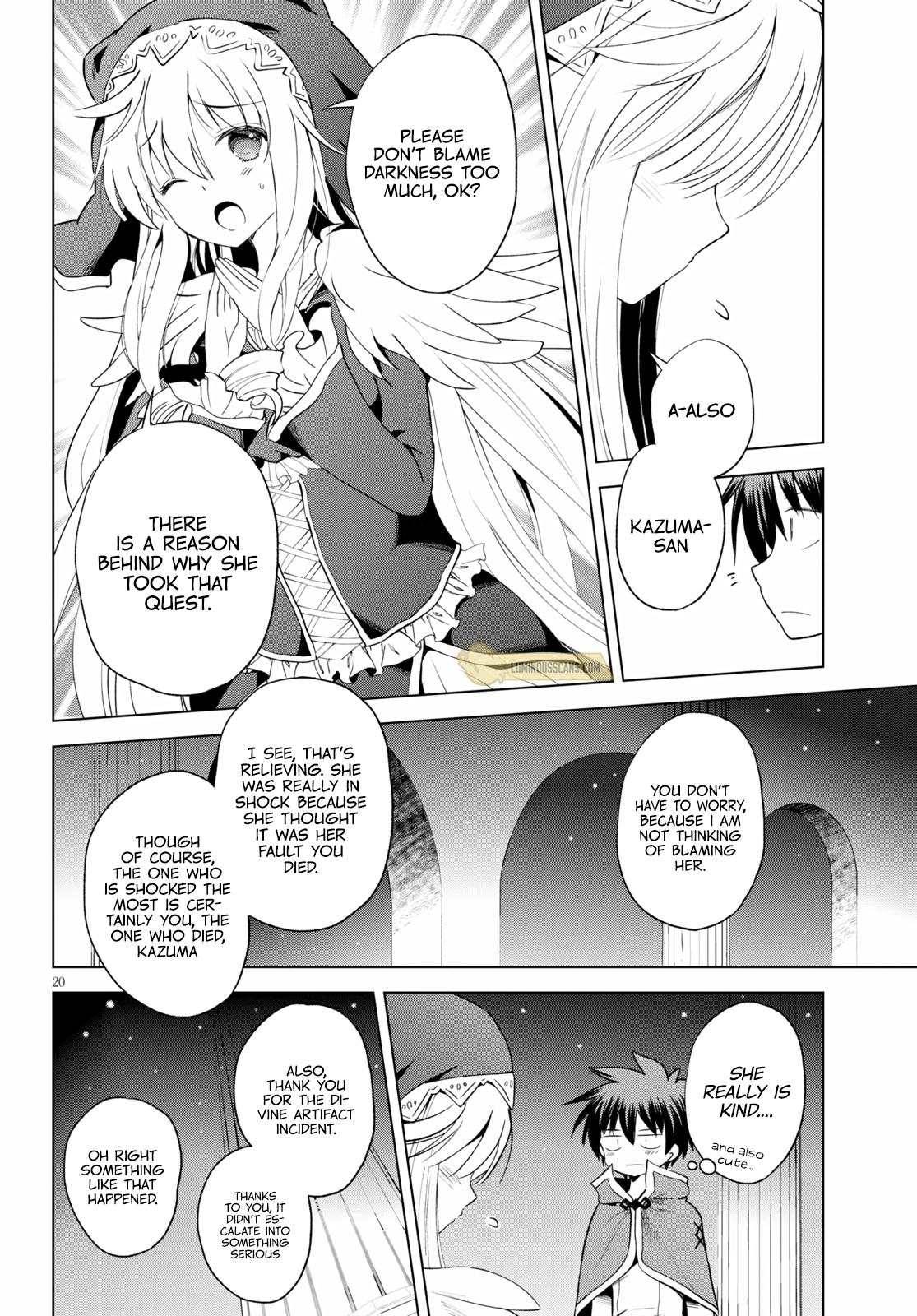 Kono Subarashii Sekai ni Shukufuku o! Chap 68 - Next Chap 69