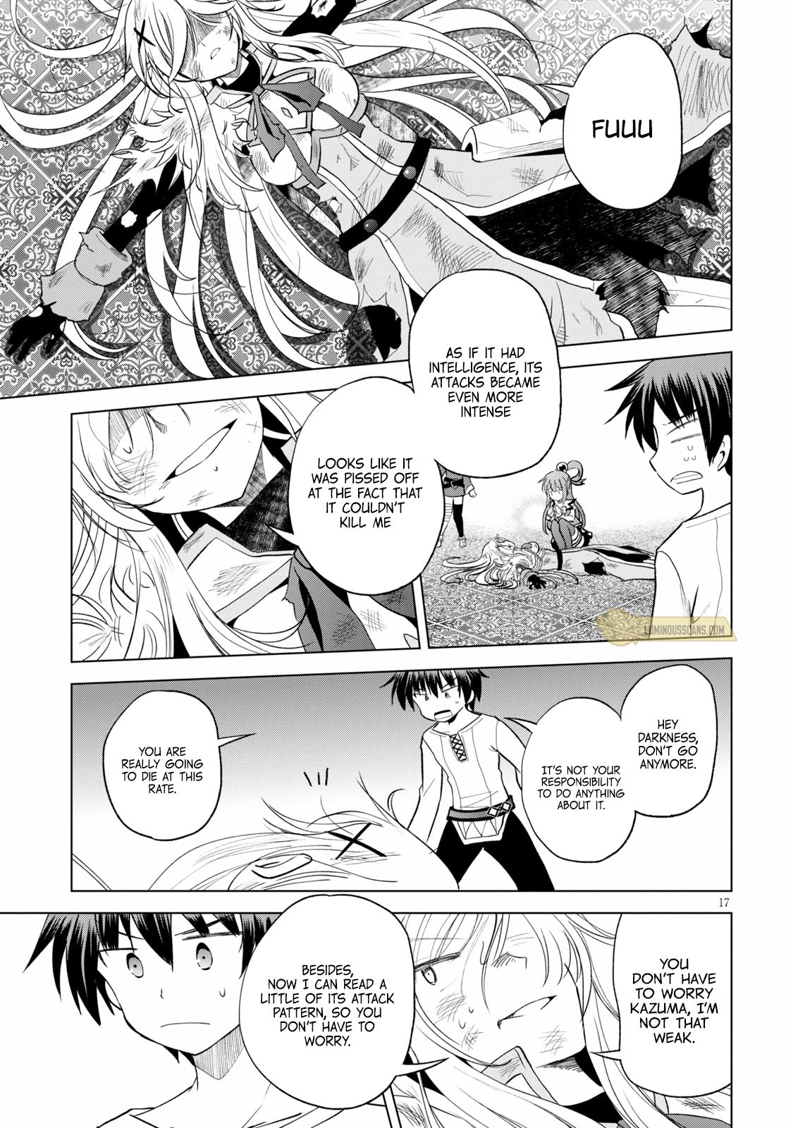 Kono Subarashii Sekai ni Shukufuku o! Chap 69 - Next Chap 70