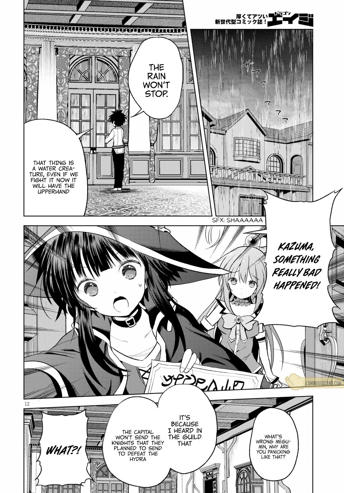 Kono Subarashii Sekai ni Shukufuku o! Chap 69 - Next Chap 70