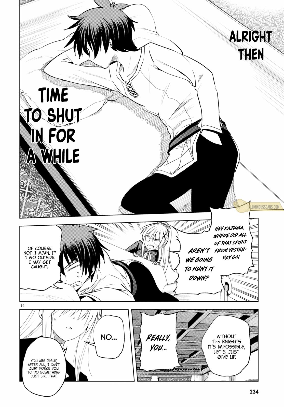 Kono Subarashii Sekai ni Shukufuku o! Chap 69 - Next Chap 70